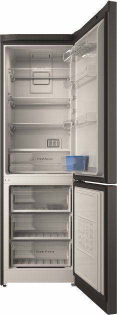 Frigider cu doua usi Indesit ITI5201S / 353 l / 196 cm / A+ / Gri photo 3