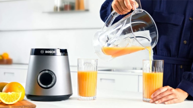 Блендер Bosch MMB6141S, 1200 Вт, 3 скоростей, Серебристый photo 4