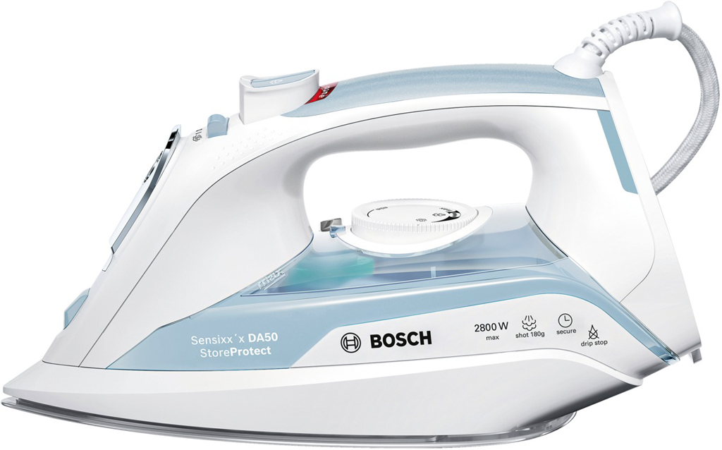 Утюг Bosch TDA502811S, 2800Вт, Керамика photo 1 Утюг Bosch TDA502811S, 2800Вт, Керамика photo 1