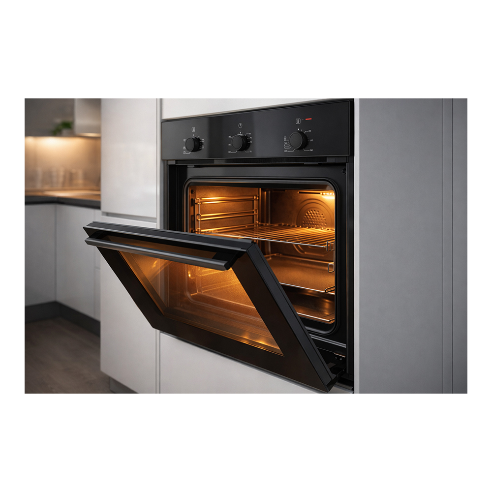 Встраиваемый духовой шкаф Bosch HBF011BA1T / 71 л. / A / Черный photo 6
