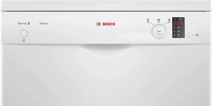 Masina de spalat vase Bosch SMS23DW01T, 13 seturi, 4 programe, 60 cm, A++, Alb