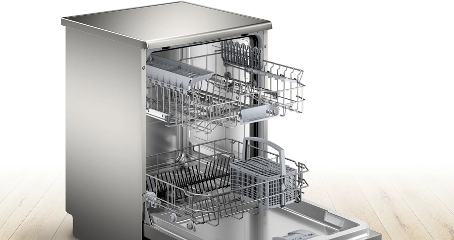 Masina de spalat vase Bosch SMS44DI01T Inox /13 Seturi /De dimensiune completa photo 4