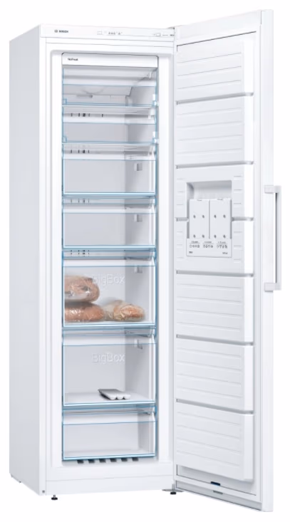 Морозильная камера Bosch GSN36VW31U, 242 л, 186 см, A++, Белый 