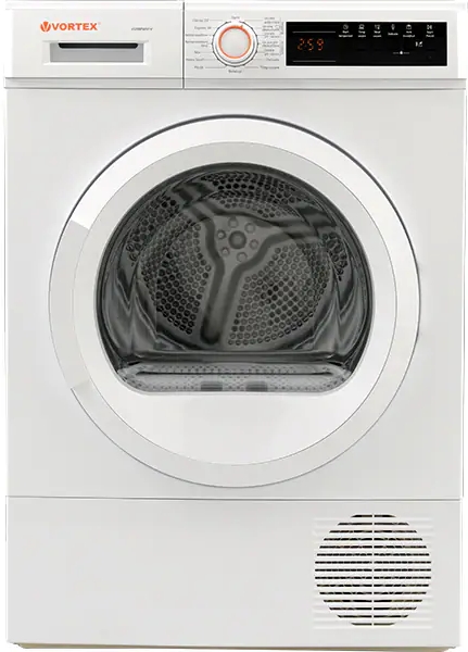 Masina de uscat rufe Vortex VUR8PWH1V / 8 kg / A++ / Alb photo 1