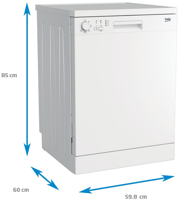 Посудомоечная машина  Beko DFN05321W Белый /13 Комплектов /Полногабаритная photo 5