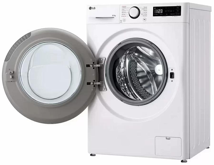 Masina de spalat-uscat LG F2DR508S1W, 8 kg, 1200 rot/min, E, Alb