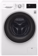 Masina de spalat cu uscator LG F2J6NM1W, 6 kg, 1200 rot/min, D, Alb