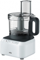 Robot de bucatarie Braun FP3131W, 2 trepte viteza, Alb thumbnav 2