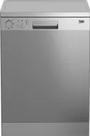 Посудомоечная машина  Beko DFN05321X, 13 комплектов, 5программы, 60 см, E, Серебристый