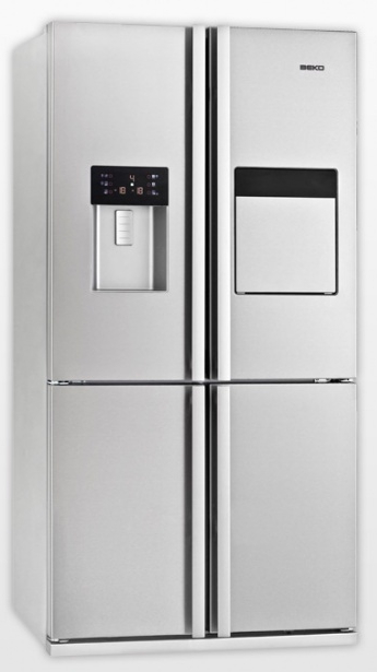 Холодильник Side-by-Side Beko GNE134751X / 750 л / 185 см / A+ / Серый photo 1
