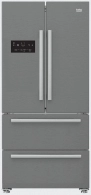 Холодильник Side-by-Side Beko GNE60521X, 550 л, 182 см, A+, Серебристый
