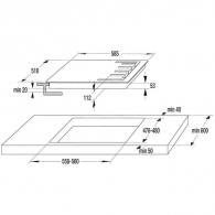 Plita cu gaz incorporabila Gorenje GW641X thumbnav 3