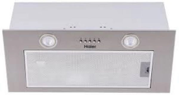 Hota incorporabila Haier HVX-BI671X, 1 motoare, 750 m3/h, 60 cm, Inox