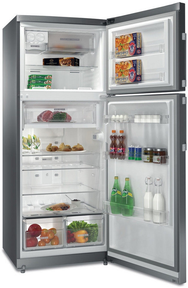 Frigider cu doua usi Whirlpool WT70I831X / 423 l / 180 cm / F / Gri photo 3