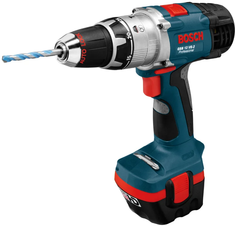 Аккумуляторная ударная дрель-шуруповерт Bosch GSB 12 VE-2 HD, 0601913K20 photo 1