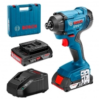 Аккумуляторный ударный гайковерт Bosch  GDR 18V-160 2x3.0Ah, 06019G5120 thumbnav 2