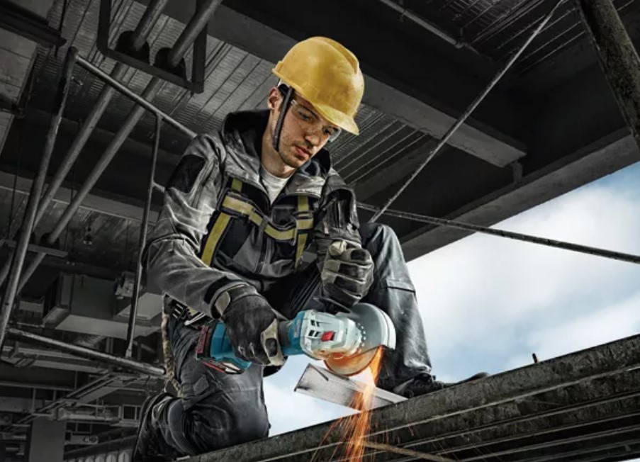 Угловая шлифмашина аккумуляторная Bosch GWS 180LI Solo, 06019H9020 photo 5