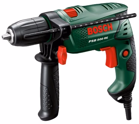 Masina de gaurit cu percutie Bosch PSB 500 RE CT, 0603126020920 