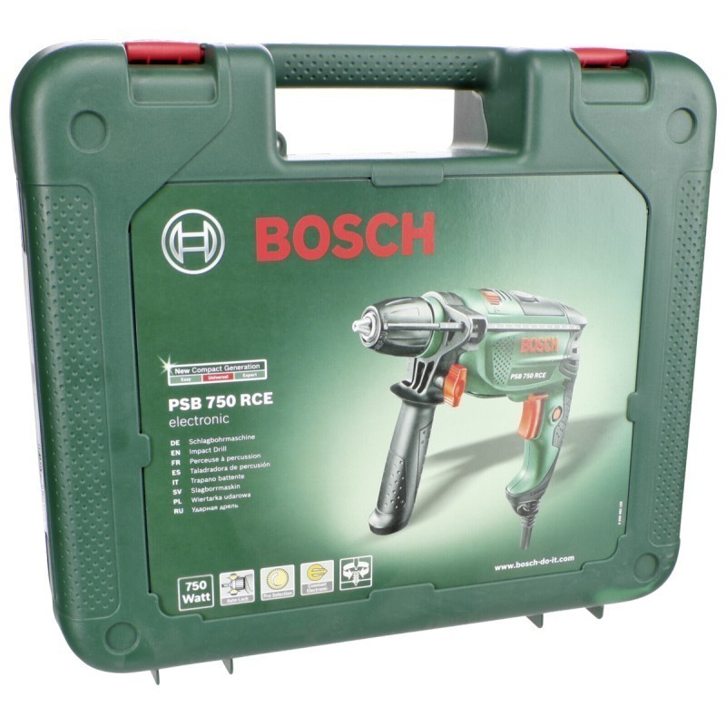 Masina de gaurit cu percutie Bosch PSB 750 RCE (0603128520) photo 3