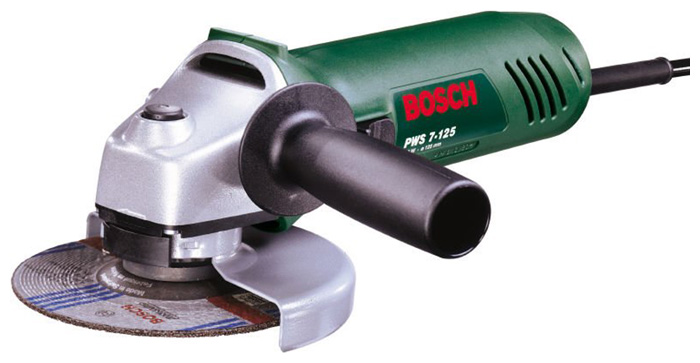 Угловая шлифмашина Bosch PWS 7-125 CE, 0603399820 photo 1 Угловая шлифмашина Bosch PWS 7-125 CE, 0603399820 photo 1