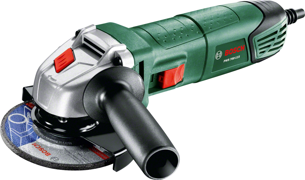 Угловая шлифмашина Bosch PWS 700-115, 06033A240A photo 1 Угловая шлифмашина Bosch PWS 700-115, 06033A240A photo 1
