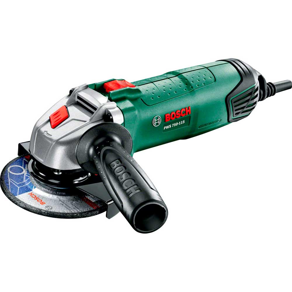 Угловая шлифмашина Bosch PWS 750-115, 06033A2420 photo 1 Угловая шлифмашина Bosch PWS 750-115, 06033A2420 photo 1