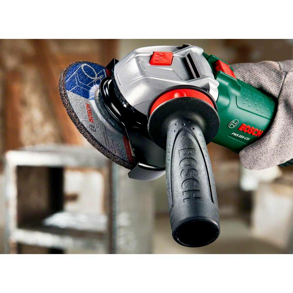 Угловая шлифмашина Bosch PWS 850-125, 06033A2720 photo 4