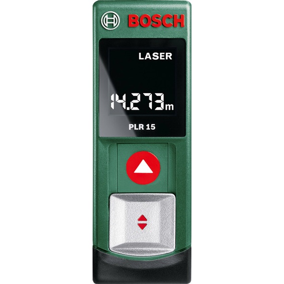 Лазерный дальномер Bosch PLR 15 Зеленый photo 1