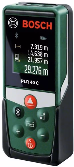 Telemetru cu laser Bosch PLR 40 C, 0603672320 