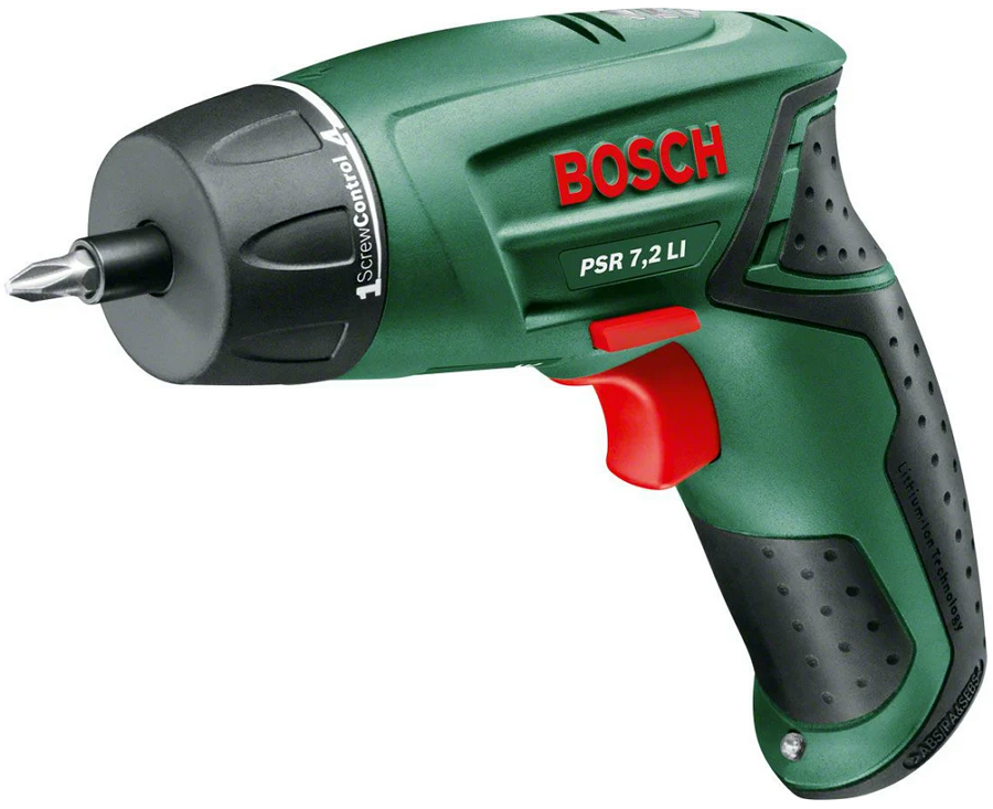 Аккумуляторный шуруповерт Bosch PSR 7.2 LI, 0603957720 photo 1