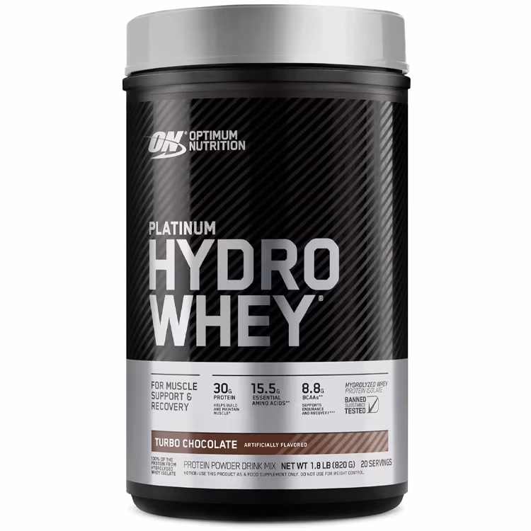 Hidrolizat proteic Optimum Nutrition Platinum Hydro Whey Chocolate 1.80lb 