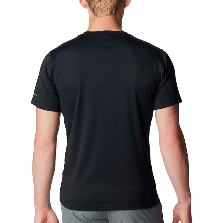 Футболка мужская Columbia Zero Rules Short Sleeve Graphic Shirt S Черный photo 2
