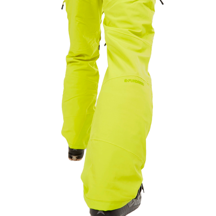 Pantaloni Fundango TEAK Pants S Galben Barbati photo 5