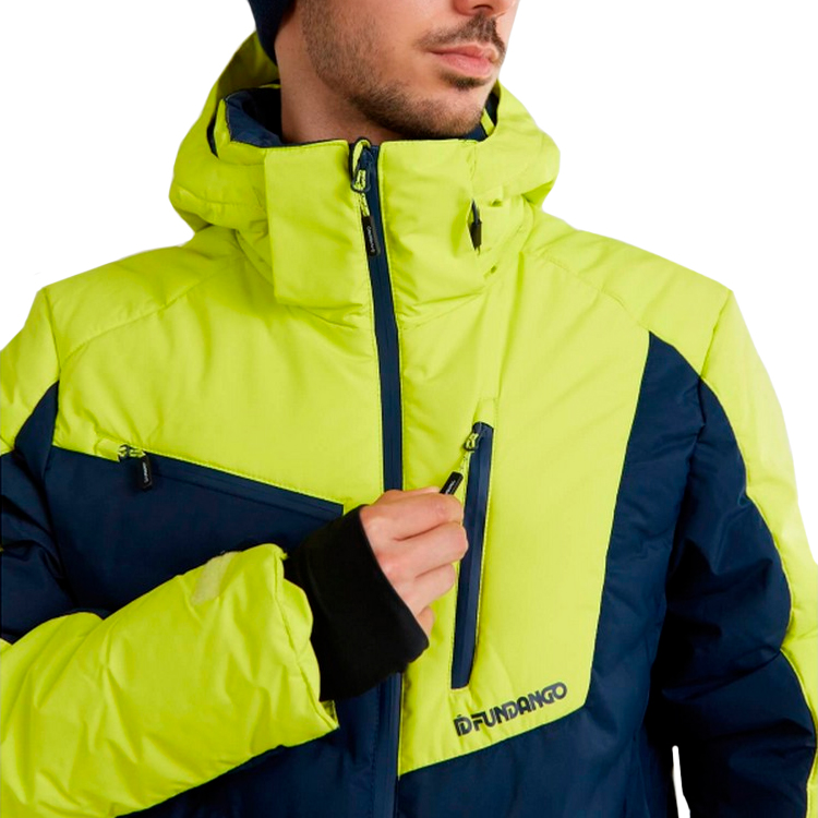 Geacă pt Barbati Fundango WILLOW Padded Jacket S Galben photo 2