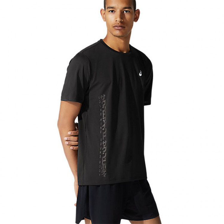Tricou bărbătesc Asics SMSB RUN SS 2XL Negru photo 3