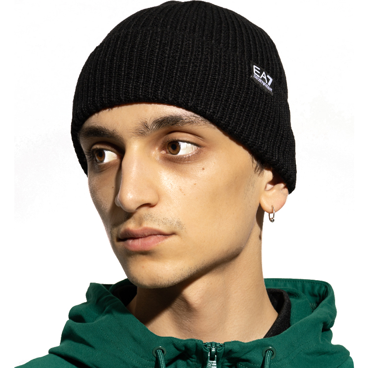 Caciula EA7 EMPORIO ARMANI BEANIE HAT M Negru photo 5