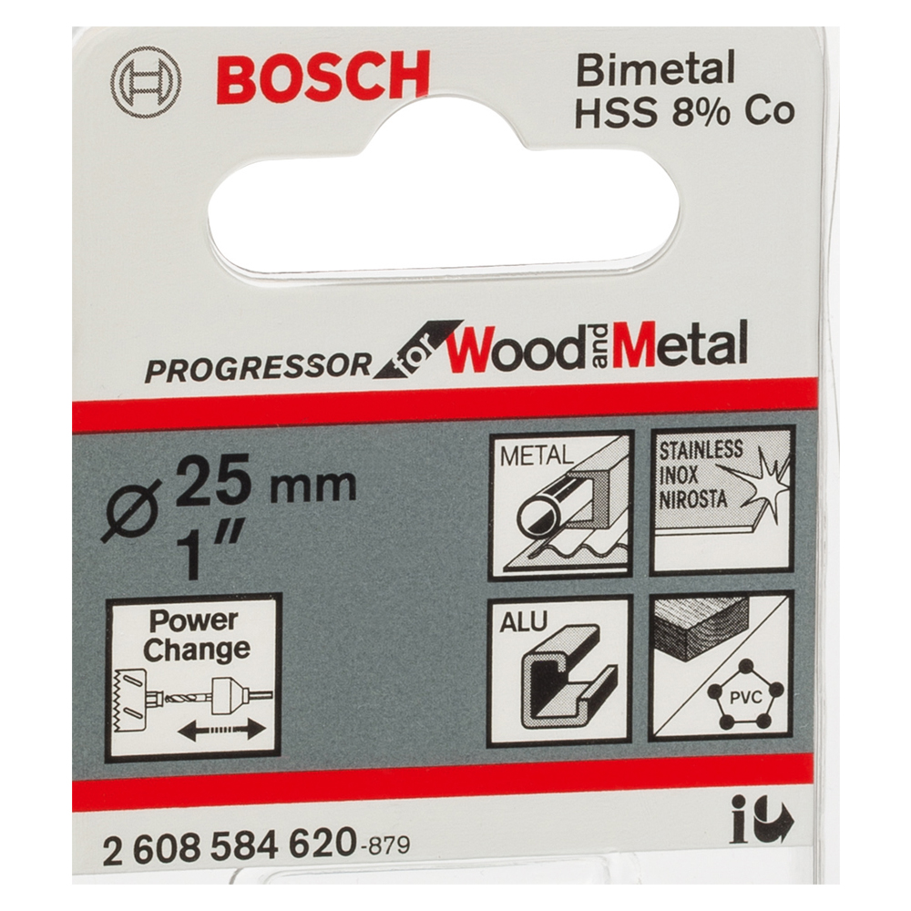 Коронка Bosch 25 MM, 2608584620 photo 2