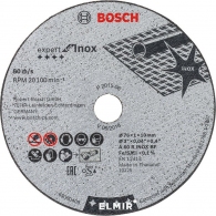Отрезной круг, прямой, Expert for Inox Bosch 76x1.0x10mm,2608601520 thumbnav 1