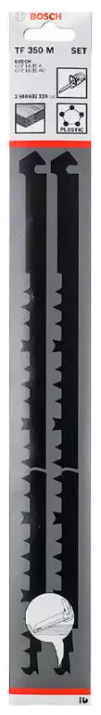 Set de panze de ferastrau pentru puzzle Bosch 350 MM / GFZ, 2608632120 photo 1