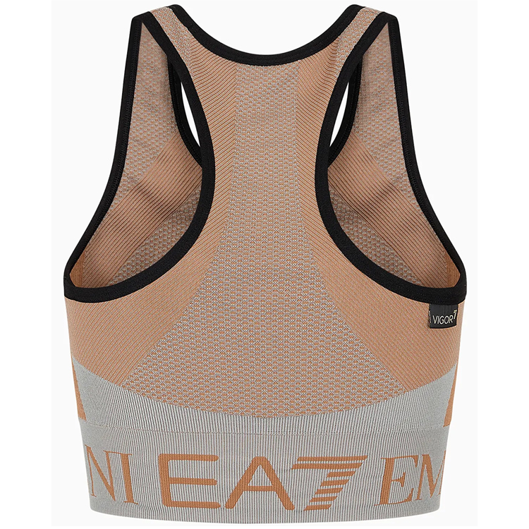 Спортивное бра EA7 EMPORIO ARMANI TOP SPORTIVO / Женский / S / Серый photo 2