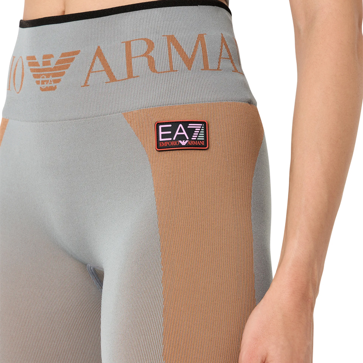 Легинсы EA7 EMPORIO ARMANI PANTALONI LEGGINS / Женский / S / Серый/Коричневый photo 3