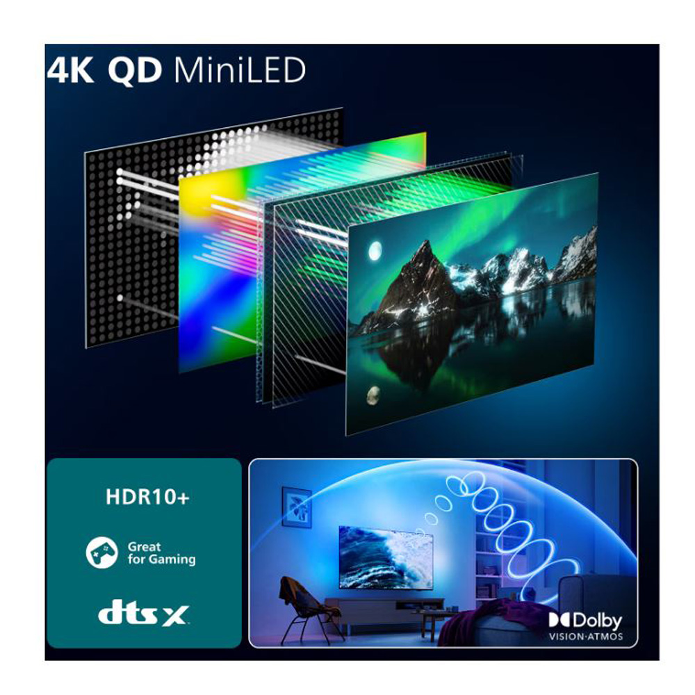 Televizor Philips 55MLED920/12 / 55" / Mini LED / 4K UHD photo 16