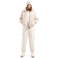Scurta EA7 EMPORIO ARMANI CONTEMPORARY SPORT TEDDY-EFFECT JACKET thumbnav 2