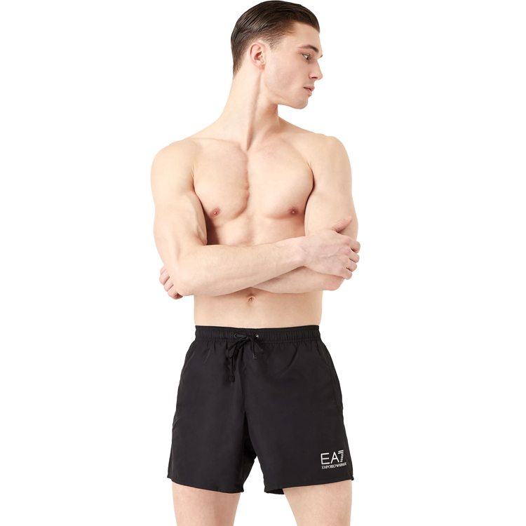 Шорты мужские EA7 EMPORIO ARMANI MENS WOVEN BOXER 46 Черный photo 3
