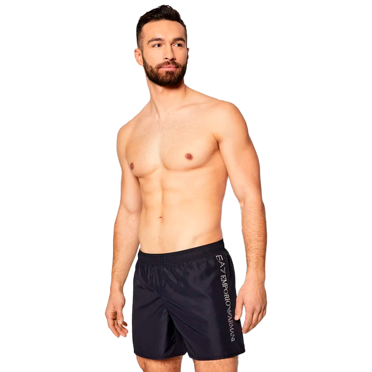 Шорты для плавания EA7 EMPORIO ARMANI BOXER BEACHWEAR/Синий photo 2