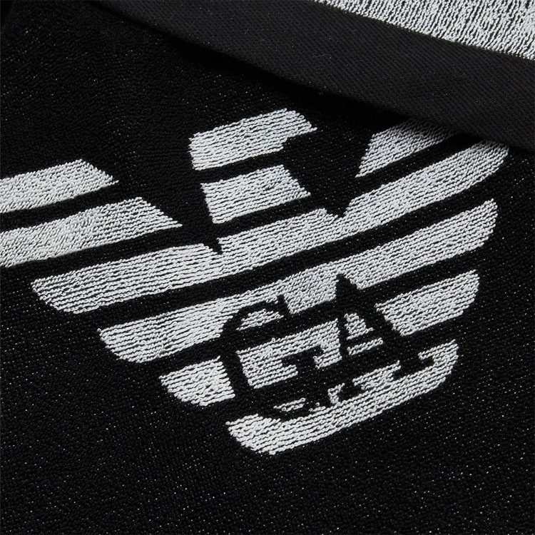 Prosop  EA7 EMPORIO ARMANI MENS TOWEL 904007-4R790-00120 Negru photo 2