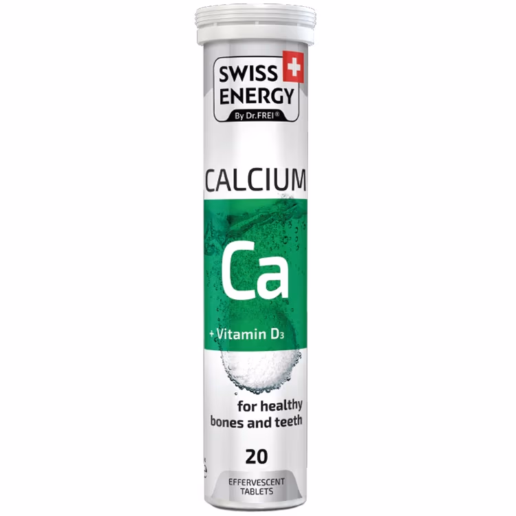 Витамины Swiss Energy Swiss Energy Calcium+ Vitamin D3 N20
