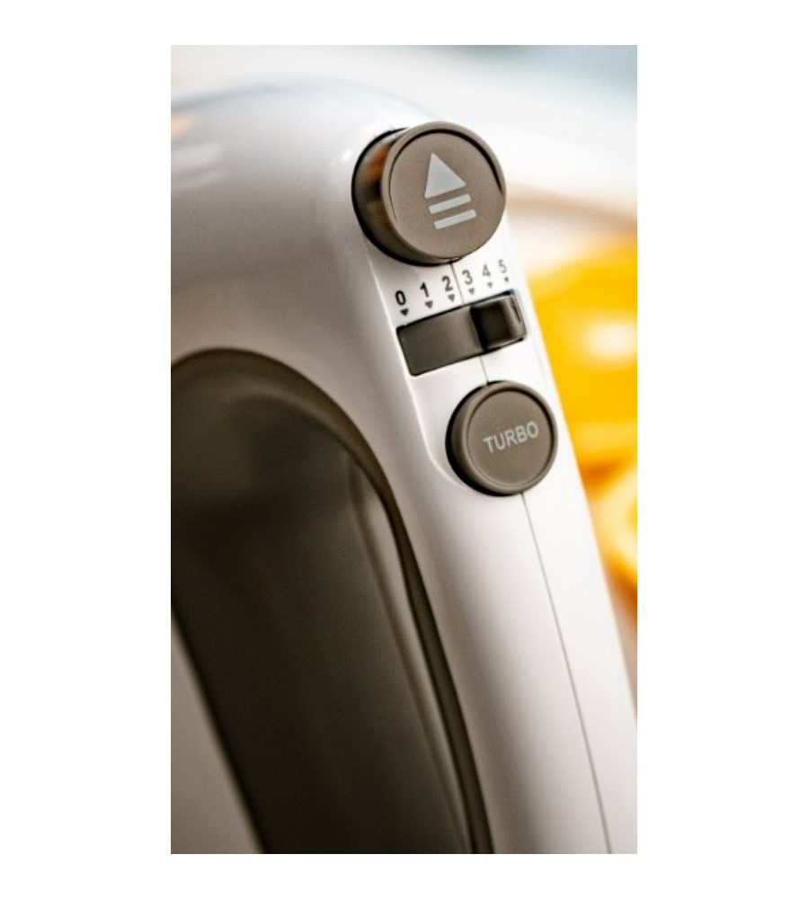 Mixer De mana Camry CR4220 / 5 viteze / Alb photo 2
