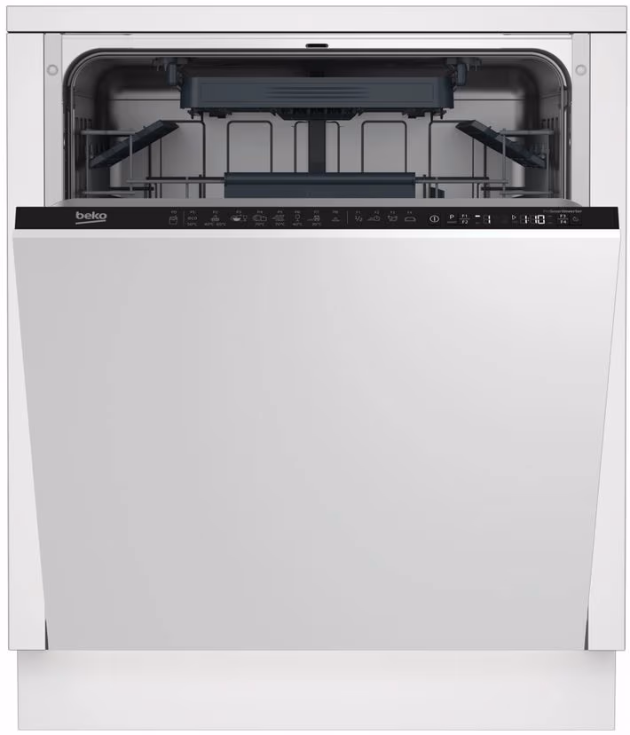 Masina de spalat vase Beko DIN28220, 7 programe, 60 cm, A++, Alb