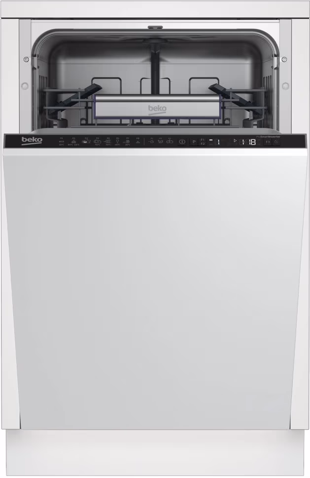 Посудомоечная машина встраиваемая Beko DIS28020, 8программы, 45 см, A++, Белый